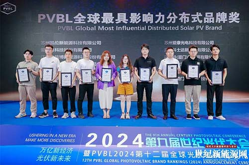 实力印证！leyu.com荣获PVBL2024全球最具影响力分布式品牌奖